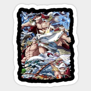 WHITEBEARD MERCH VTG Sticker